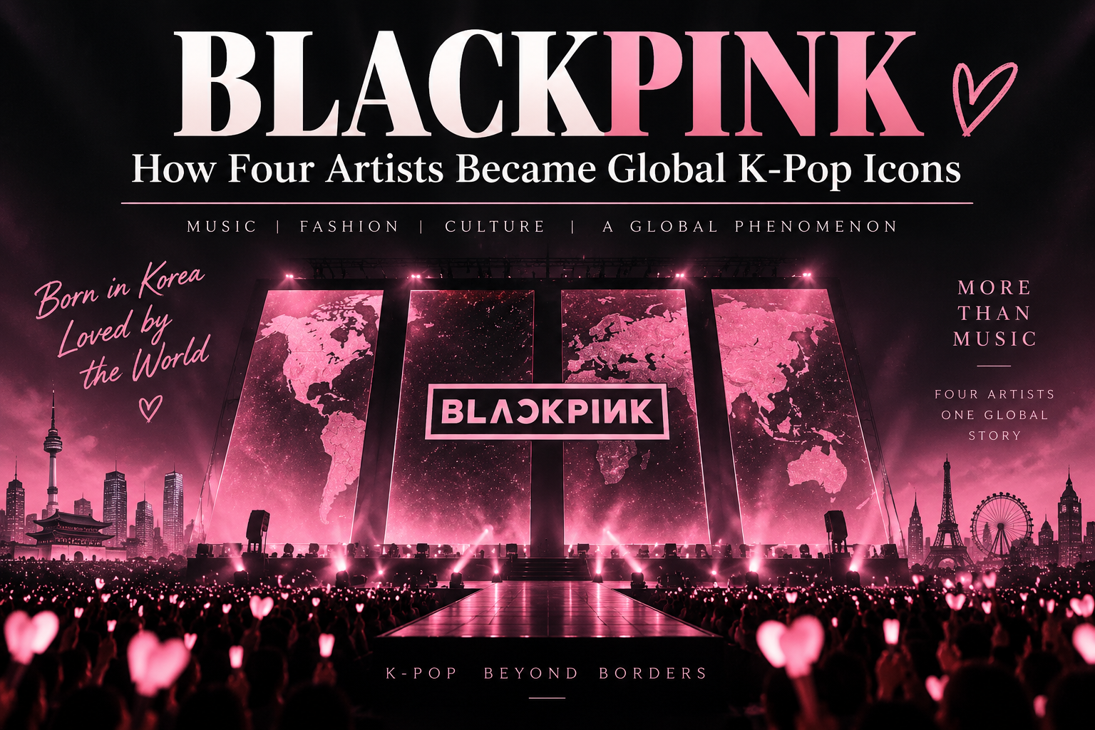 BLACKPINK – How Four Artists Became Global K-Pop Icons