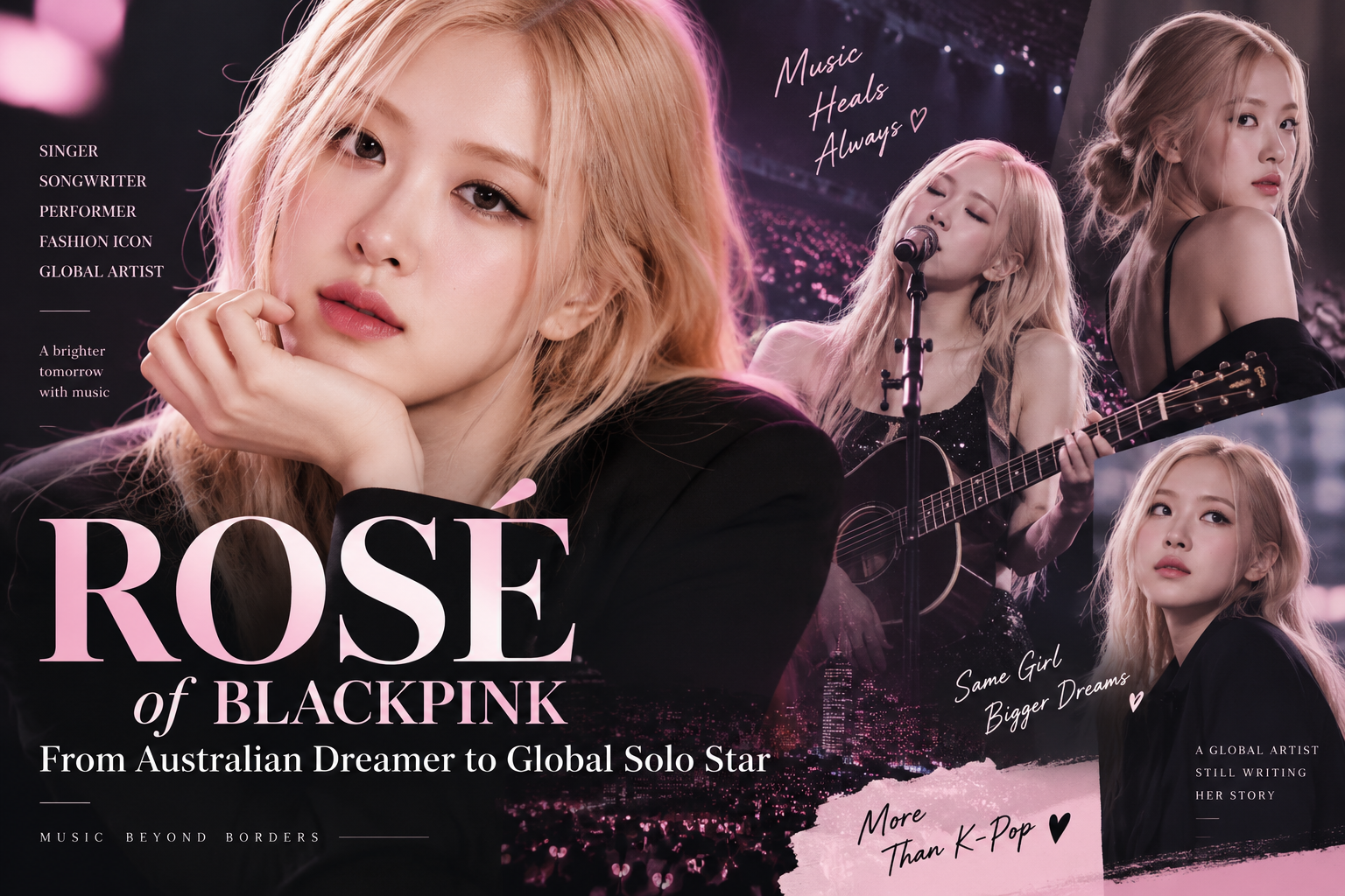 ROSÉ of BLACKPINK: From Australian Dreamer to Global Solo Star