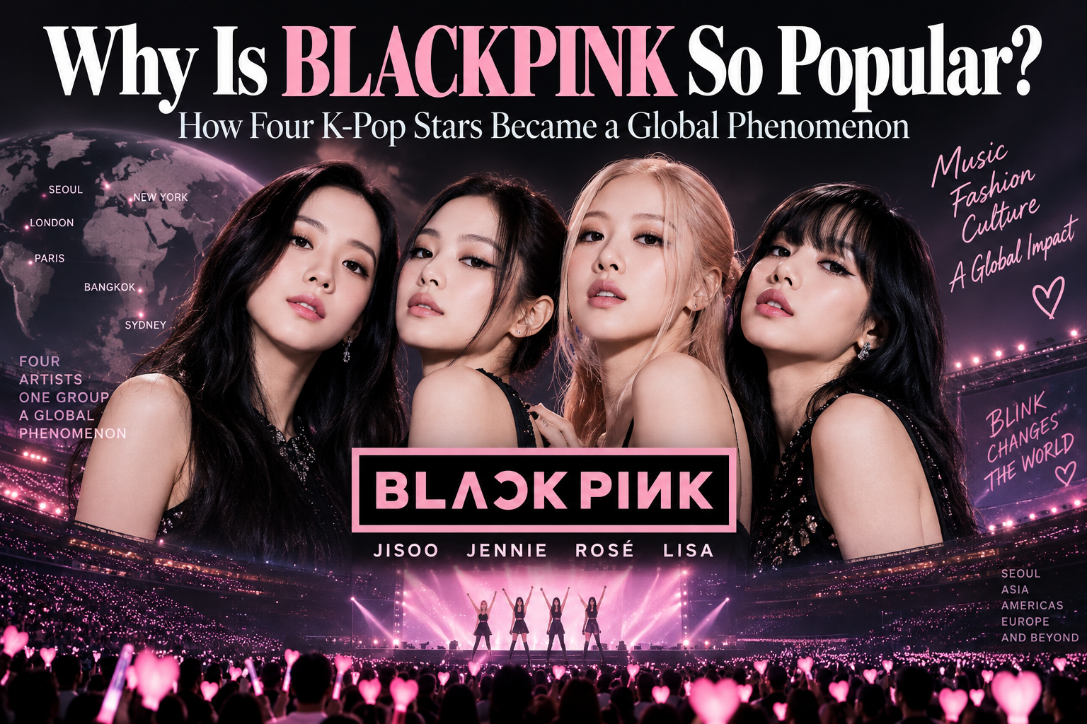 Why Is BLACKPINK So Popular? How Four K-Pop Stars Became a Global Phenomenon