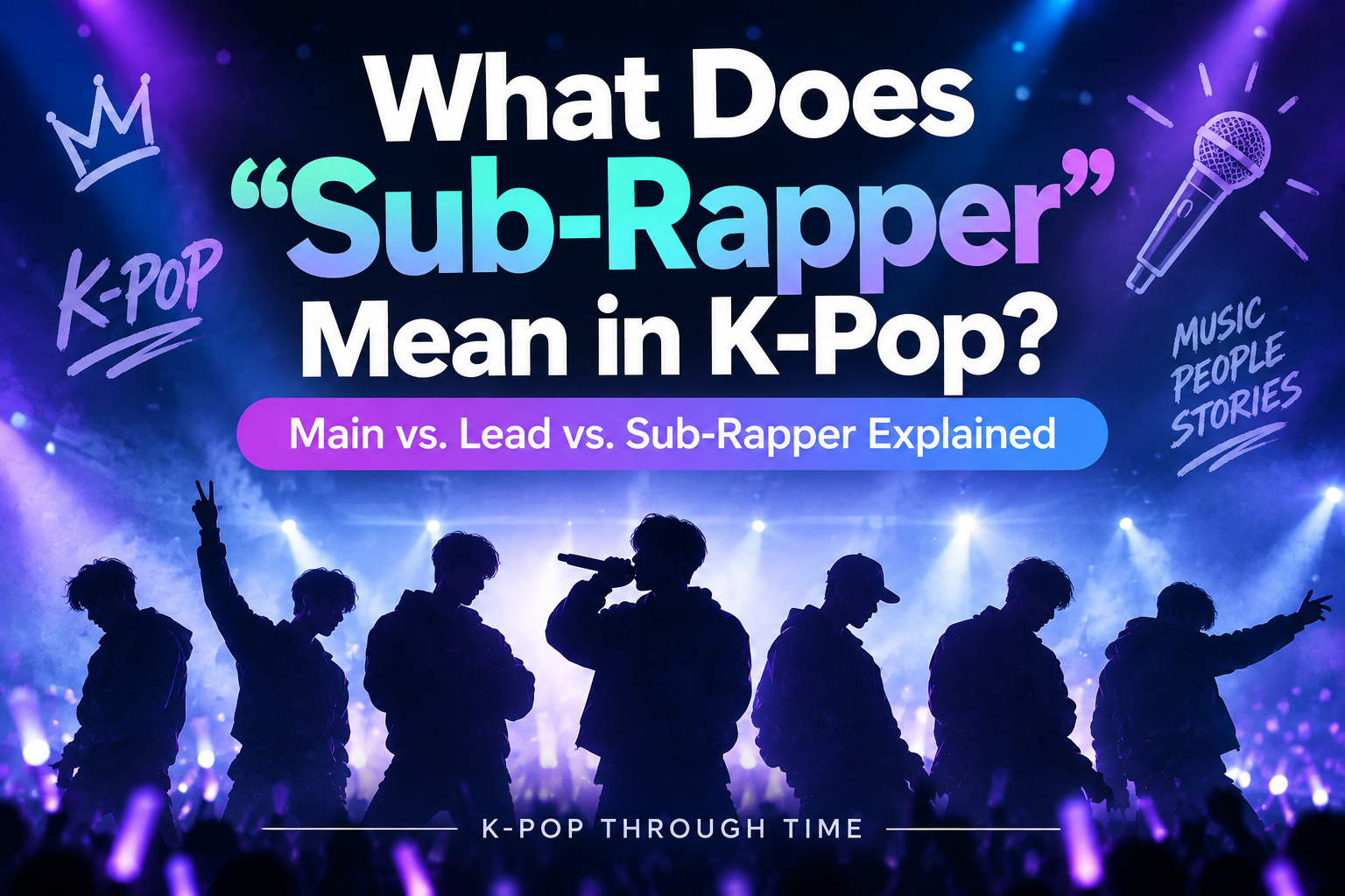 What Does “Sub-Rapper” Mean in K-Pop? Supporting Rap Parts and Group Roles