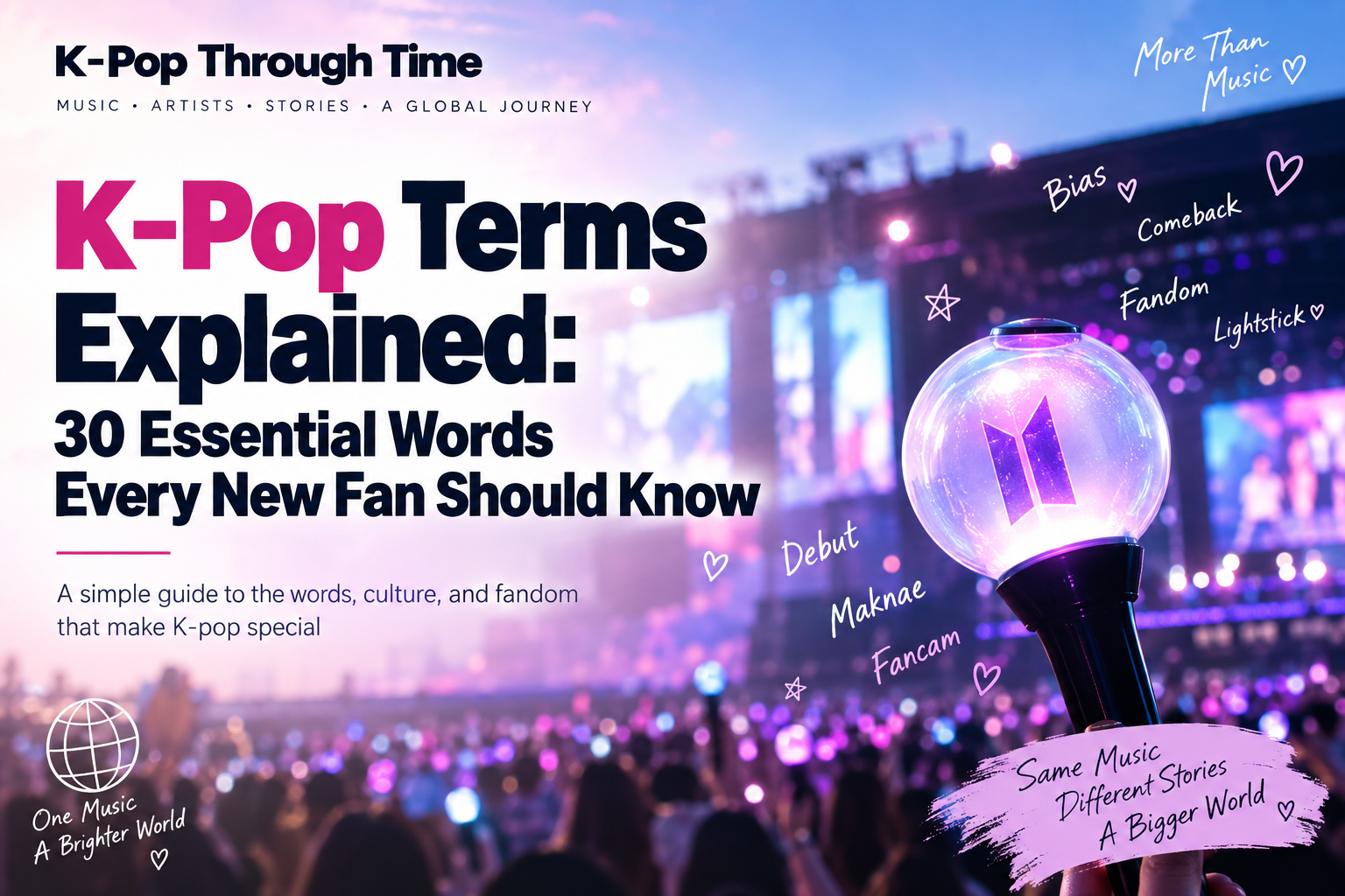 K-Pop Terms Explained: 30 Essential Words Every New Fan Should Know