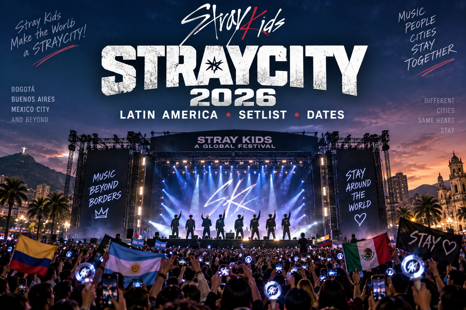 Stray Kids STRAYCITY 2026 Explained: Latin America Festival, Setlist, Dates & Why It’s Different