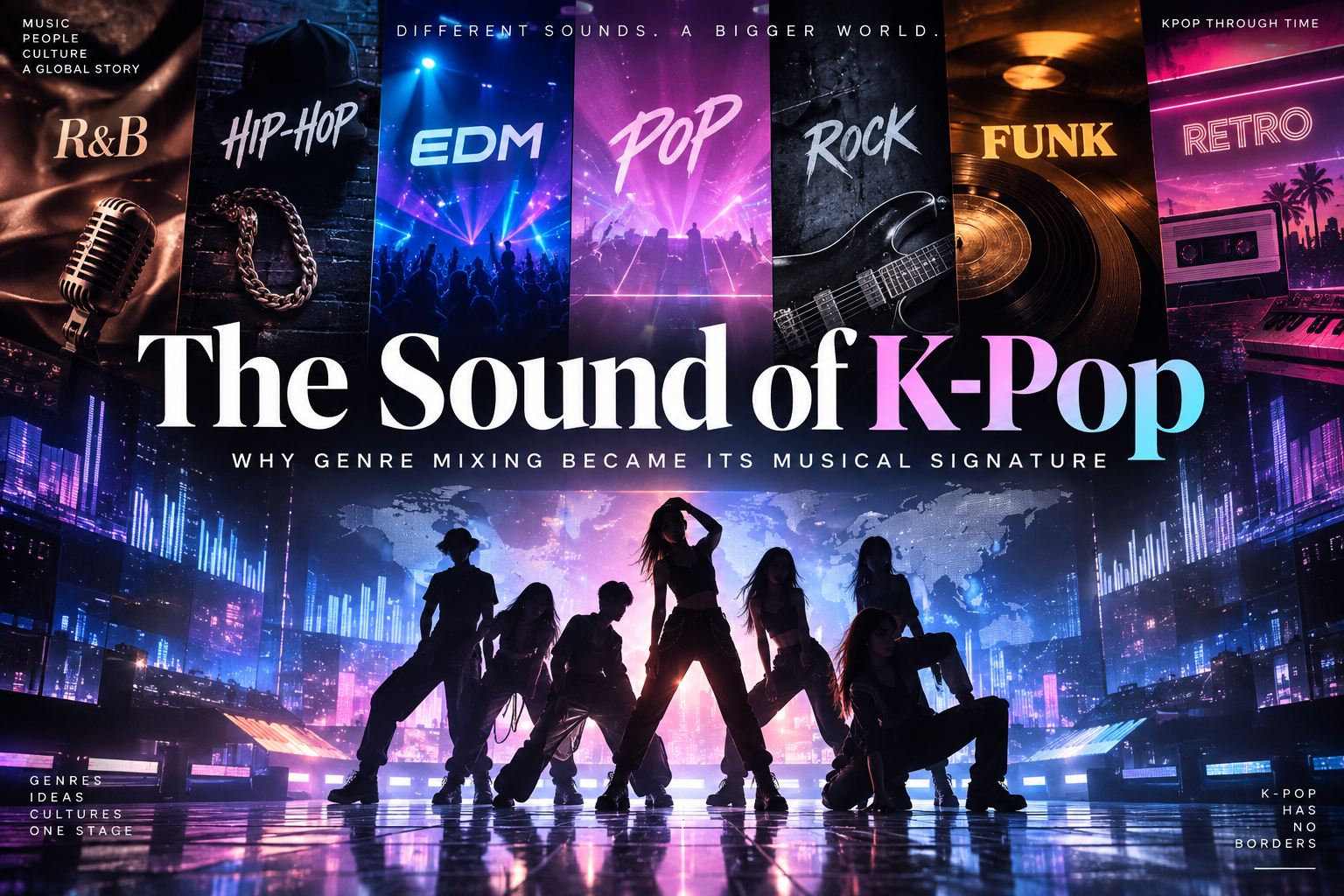 The Sound of K-Pop: Why Genre Mixing Became Its Musical Signature