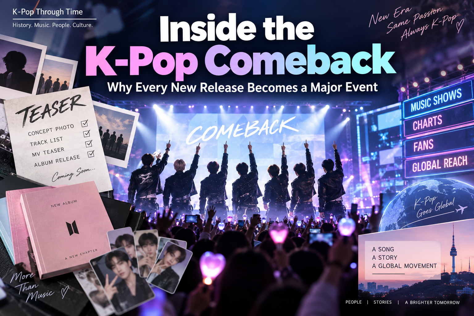Inside the K-Pop Comeback: Why Every New Release Becomes a Major Event