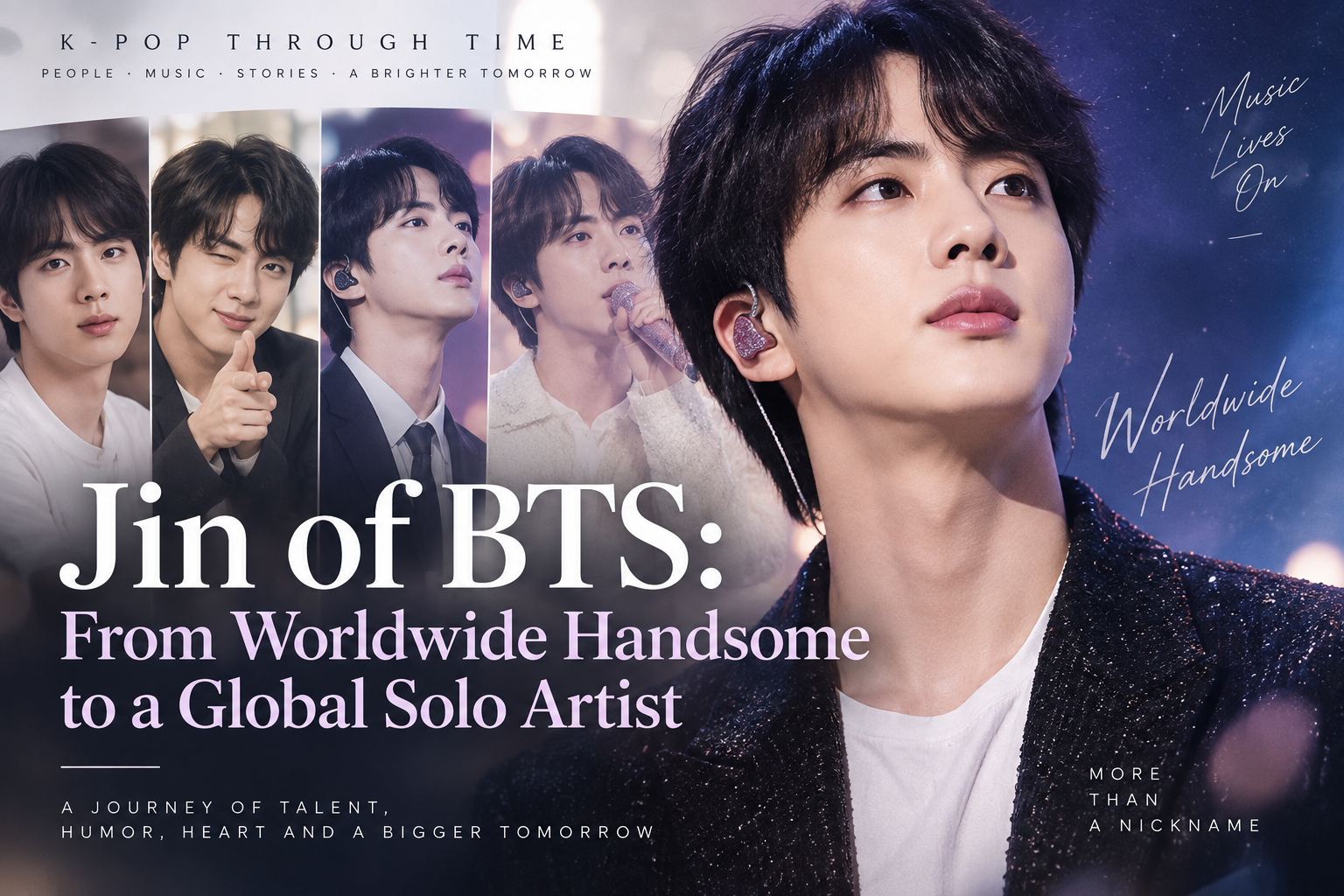 Jin of BTS: From Worldwide Handsome to a Global Solo Artist