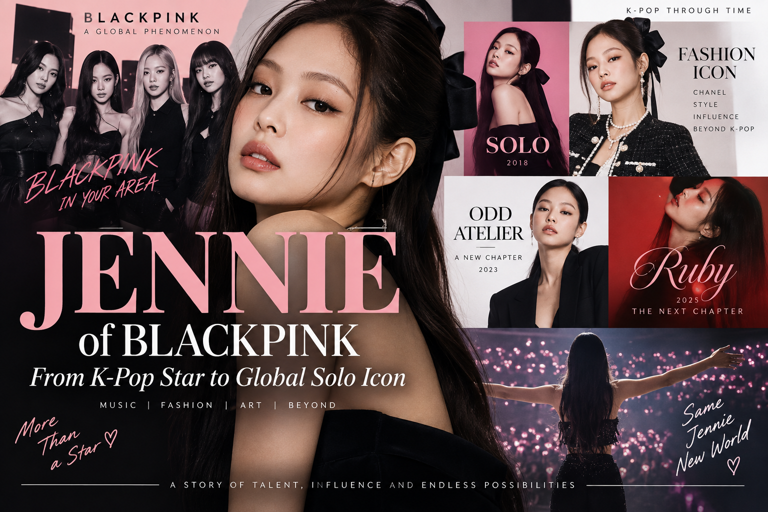 JENNIE of BLACKPINK – From K-Pop Star to Global Solo Icon