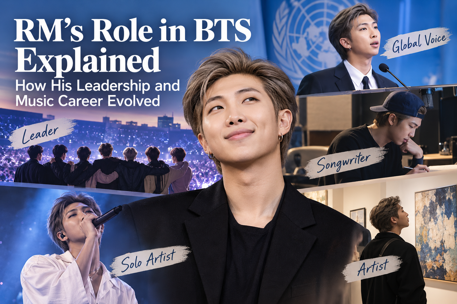 RM’s Role in BTS Explained: How His Leadership and Music Career Evolved