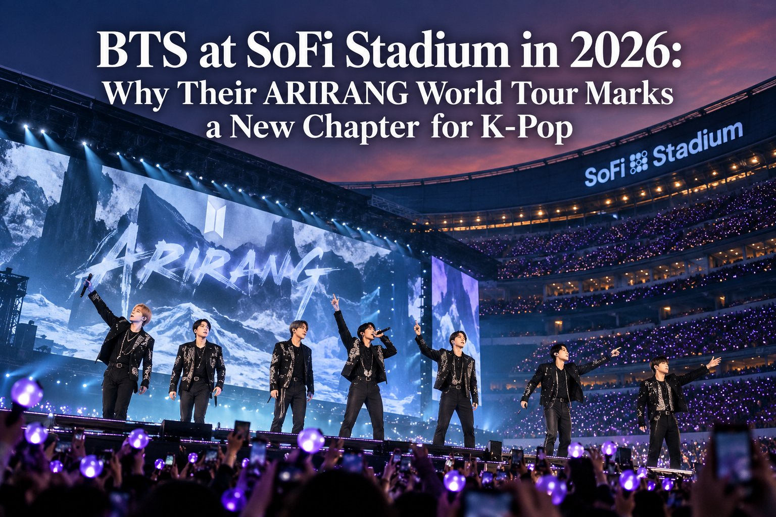 BTS at SoFi Stadium in 2026: Why Their ARIRANG World Tour Marks a New Chapter for K-Pop